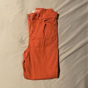 Women’s salmon colors skinny jeans size 3